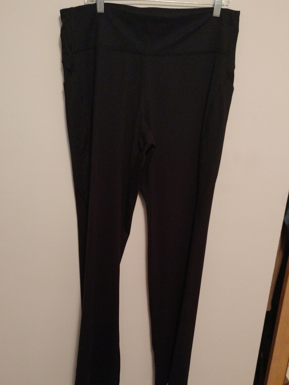 Black Strechy Yoga/Casual Leggings Plus